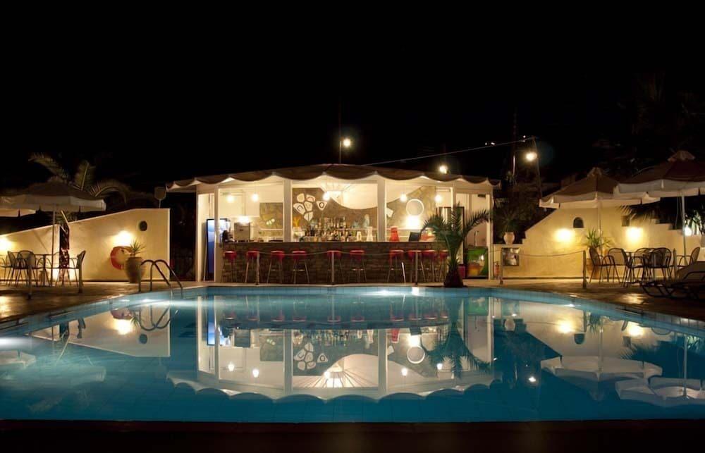 Olympion Melathron Hotel Platamonas Bagian luar foto