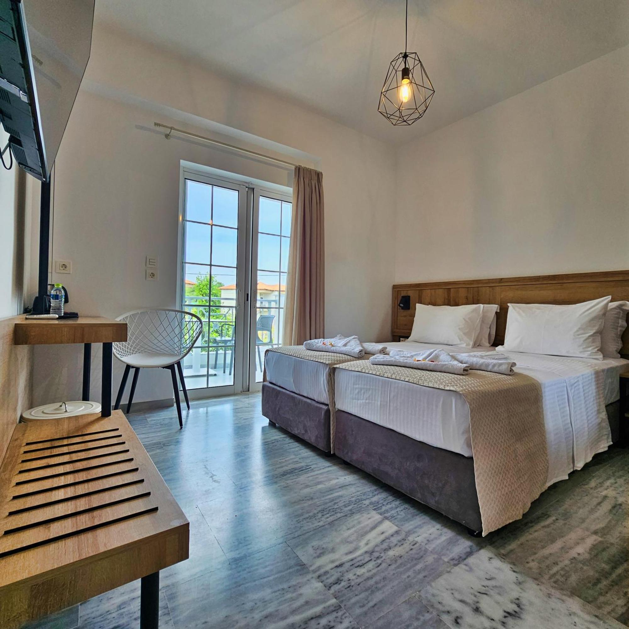 Olympion Melathron Hotel Platamonas Bagian luar foto