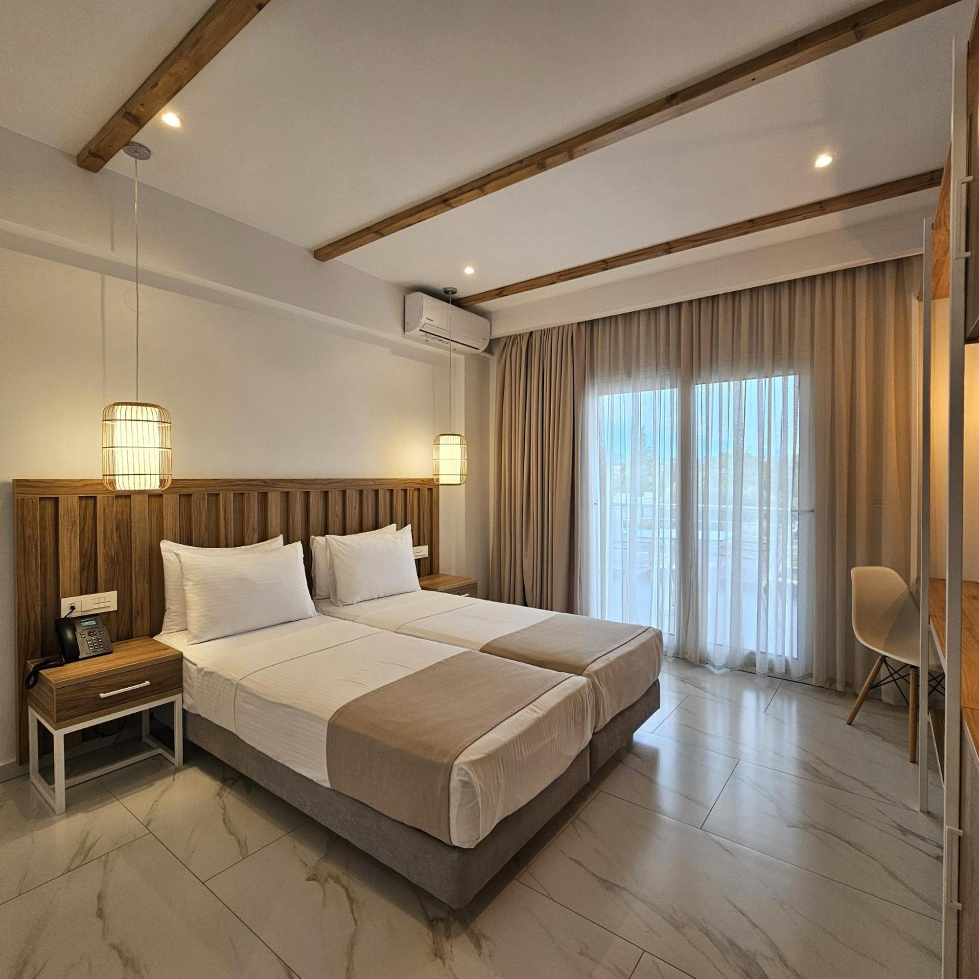 Olympion Melathron Hotel Platamonas Bagian luar foto