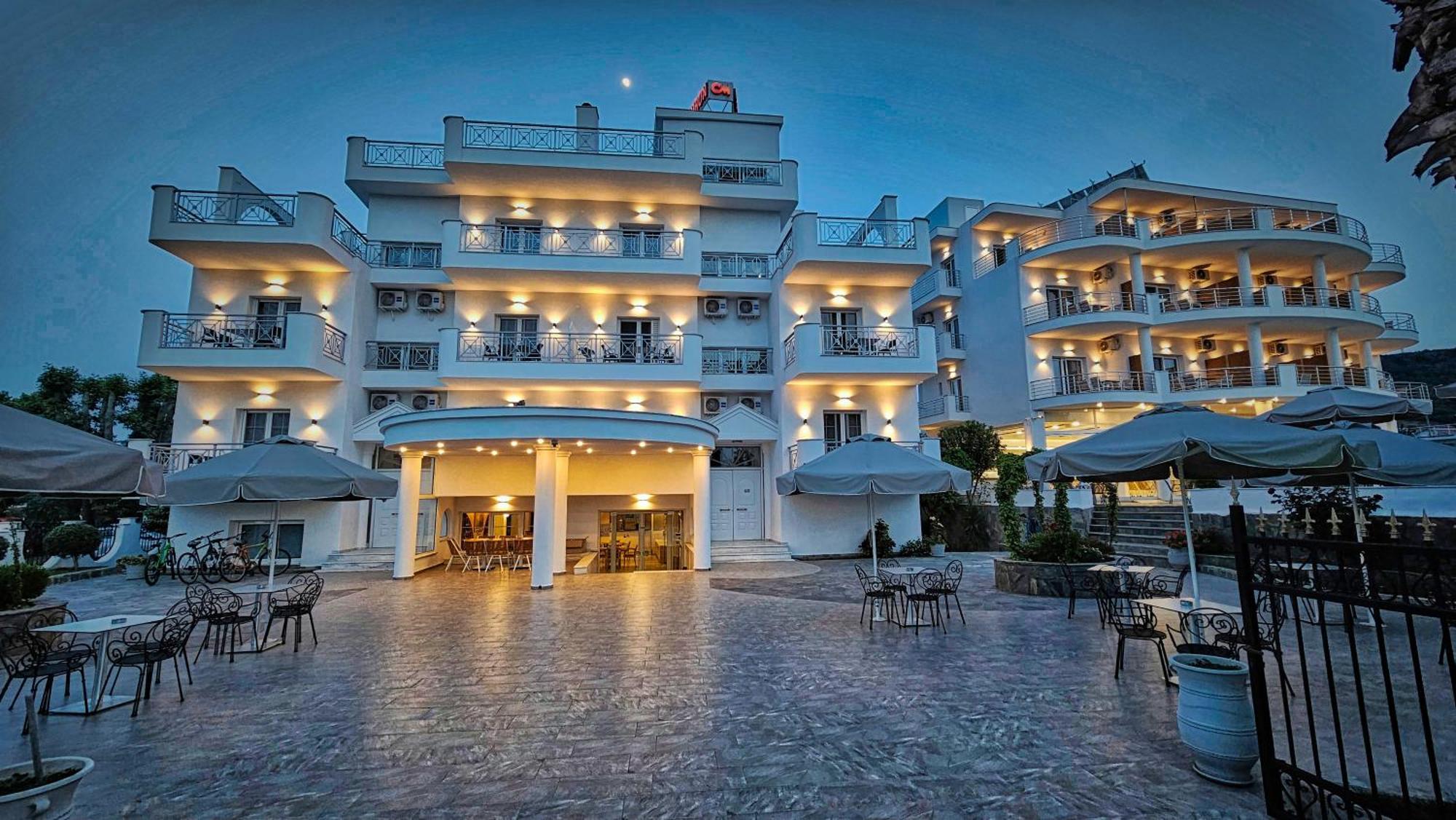 Olympion Melathron Hotel Platamonas Bagian luar foto
