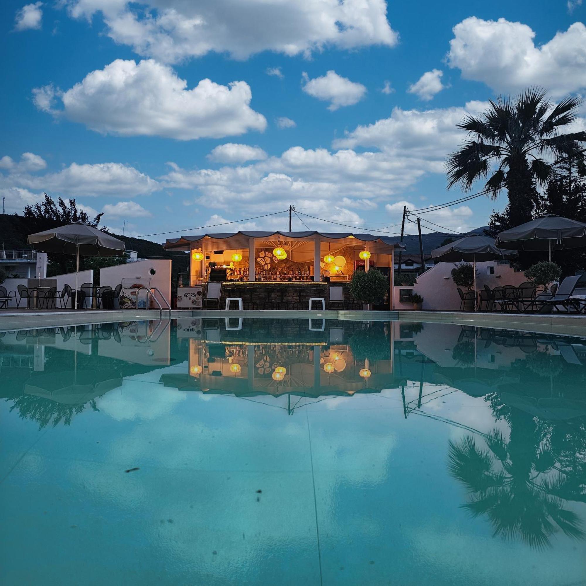 Olympion Melathron Hotel Platamonas Bagian luar foto