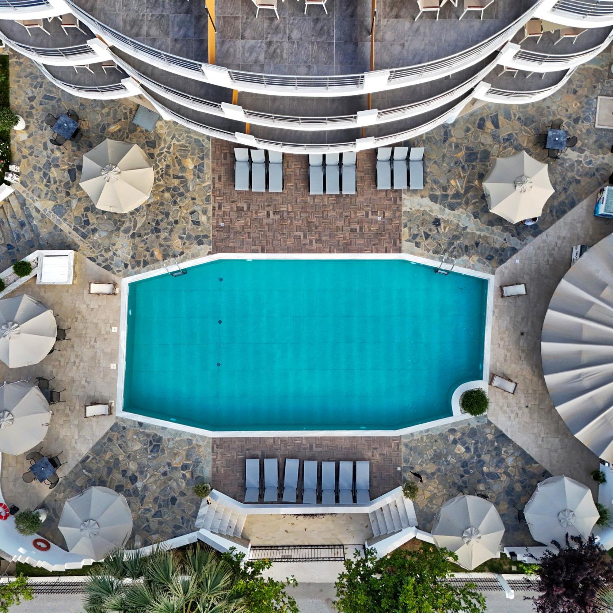 Olympion Melathron Hotel Platamonas Bagian luar foto