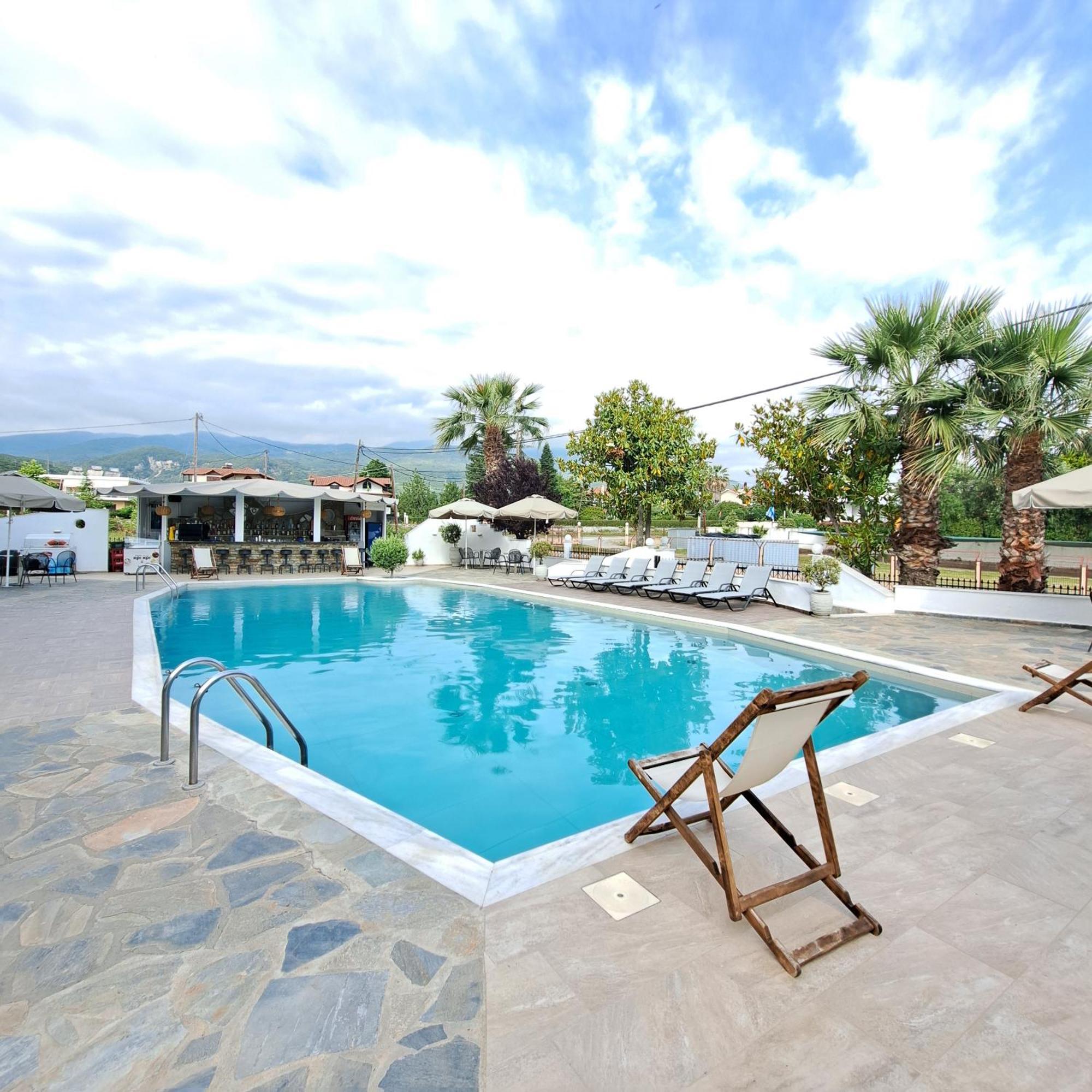 Olympion Melathron Hotel Platamonas Bagian luar foto