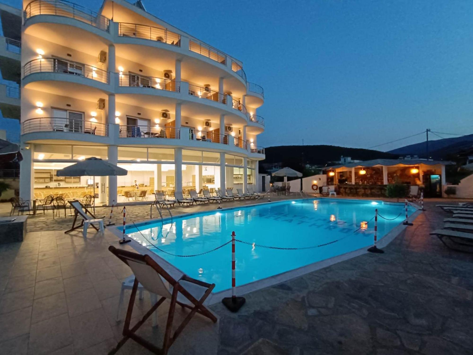 Olympion Melathron Hotel Platamonas Bagian luar foto