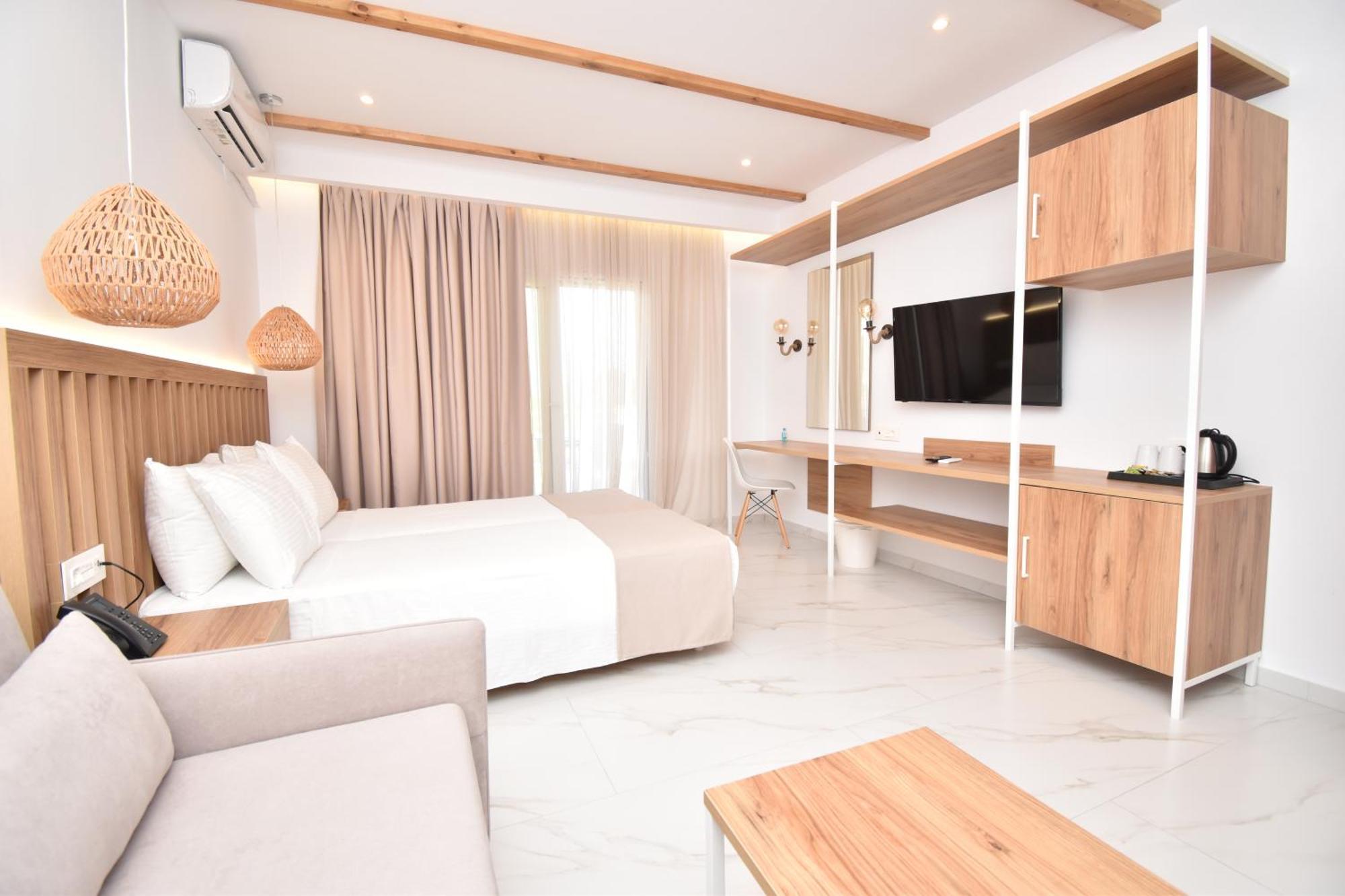 Olympion Melathron Hotel Platamonas Bagian luar foto