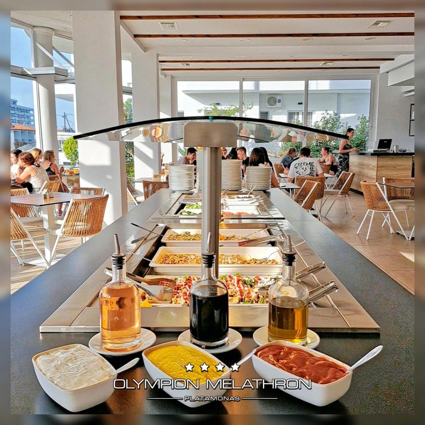 Olympion Melathron Hotel Platamonas Bagian luar foto