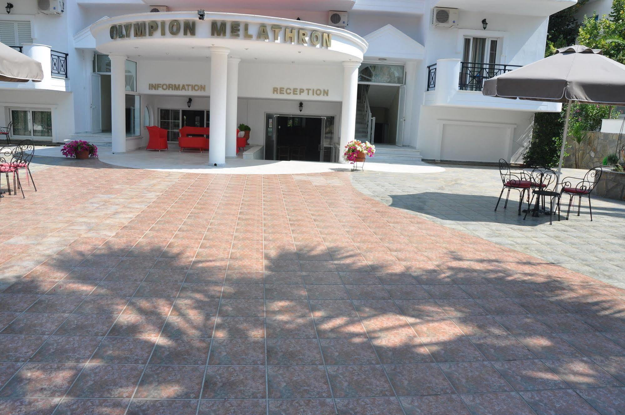 Olympion Melathron Hotel Platamonas Bagian luar foto