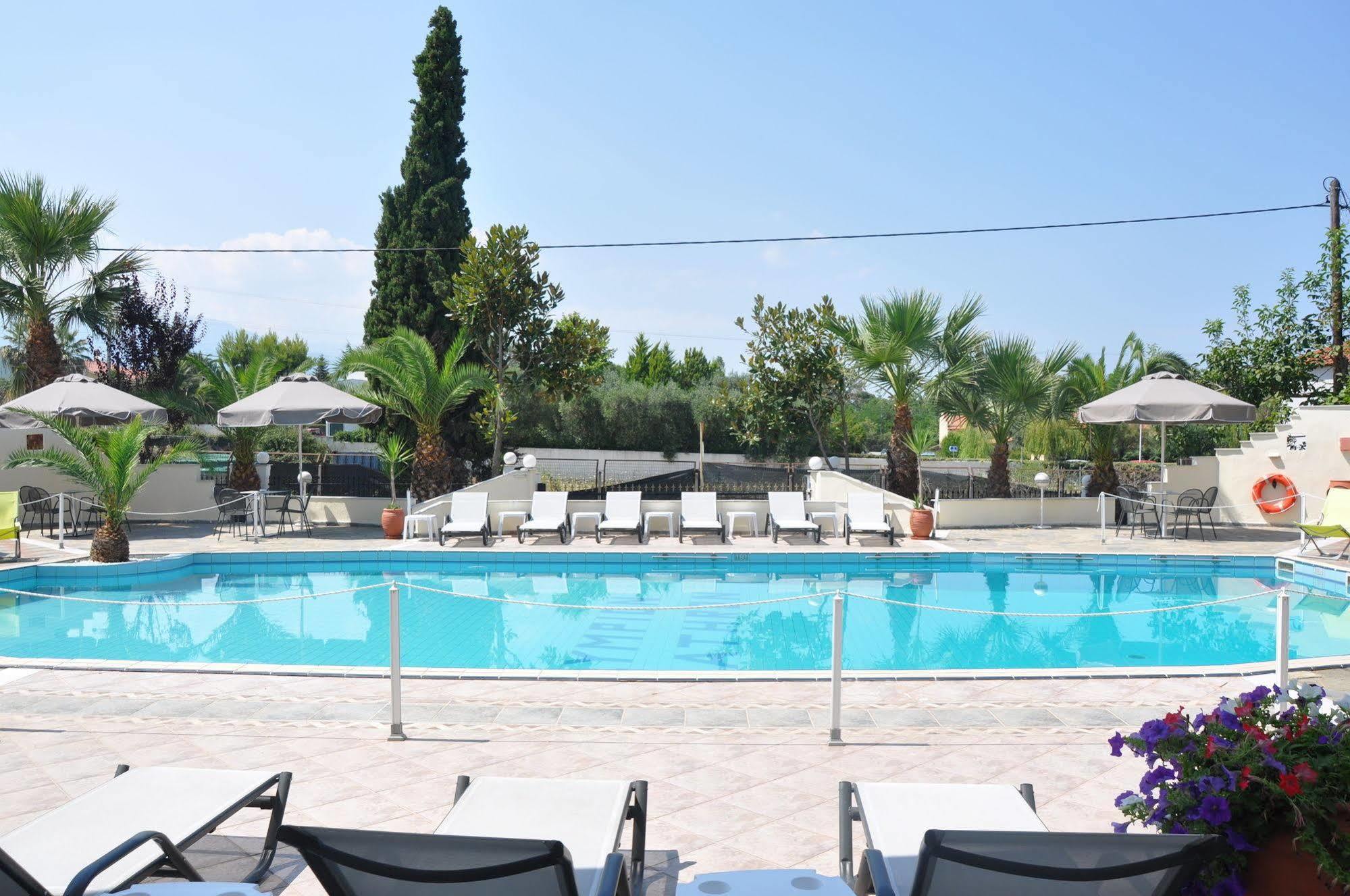Olympion Melathron Hotel Platamonas Bagian luar foto